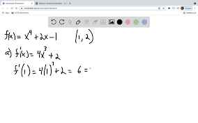 Find The Slope Of The Tangent Line To