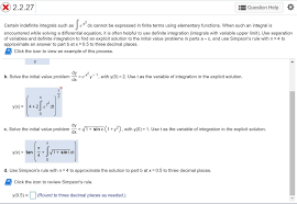 Indefinite Integrals Chegg