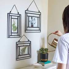 Black Wall Hung Glass Frame By All