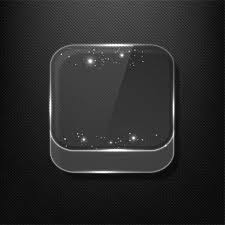 Free Vector Glass Icon App Empty