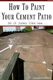 How To Paint A Concrete Patio
