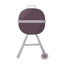 Grill Cover Black Fry Barbecue Element