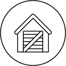 Garden Shed Icon Vector Image