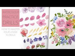Watercolour Drills And Practice Strokes