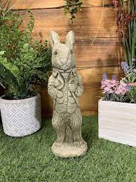 Stone Garden Peter Rabbit Hand Cast