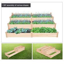 Raised Garden Bed Divisible Planter Box