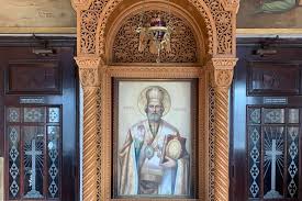 The Weeping Icon Of Saint Nicholas