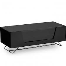 Chromium 2 Glass Tv Cabinet Alphason