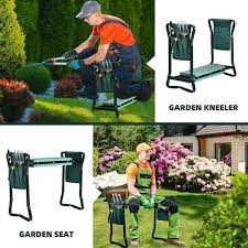 Wellfor Green Folding Garden Kneeler