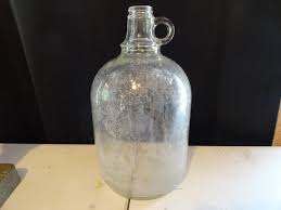 Clear Glass Jug Duraglas Owens Illinois