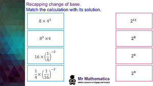 Solving Equations With Indices Mr