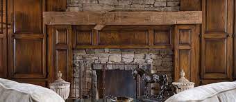 10x10 Hand Hewn Fireplace Mantel