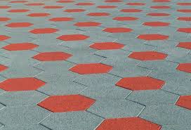 Sofscape Hexagonal Rubber Paver