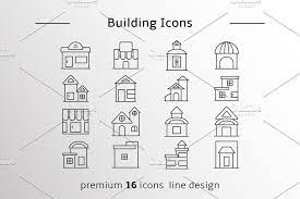 Building And House Icons Home Icon