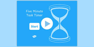 5 Minute Task Timer Powerpoint