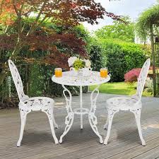 3 Piece Rose Bistro Set