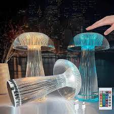 Table Lamps Led Jellyfish Crystal