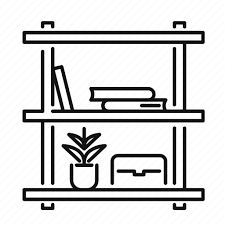 Furniture Home Interior Shelf