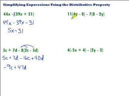 The Distributive Property