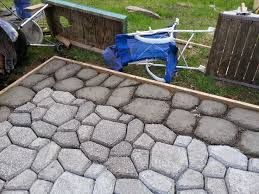Form In Place Concrete Paver Patio