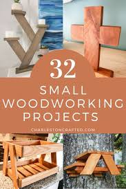 32 Easy Small Woodworking Projects