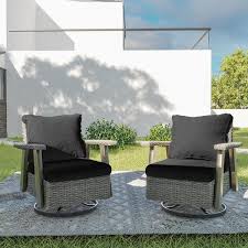 Joyside Wicker Patio Outdoor Rocking