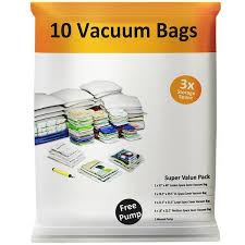 Everyday Home Vacuum Storage Bags Space Saving Air Tight Compression Shrink Do