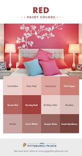 19 Red And Pink Paint Colors Ideas