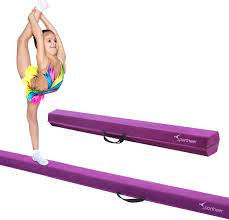 sportneer gymnastics beam foldable