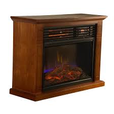 World Marketing Qf4570r Cg 5200 Btu Quartz Fireplace Oak
