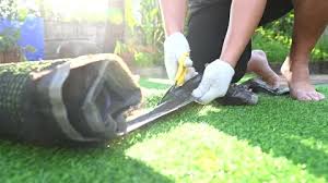 Install Artificial Turf For Home Yard