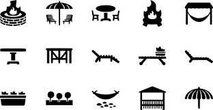 Outdoor Furniture Icon Images Browse