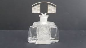 Art Deco Czech Glass Perfume Bottle