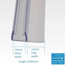 Vertical F Shower Door Seals Shower