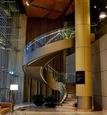 Curved Glass Barade Glass Stair