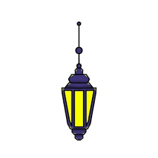 Gas Lamp Vector Art Icons And