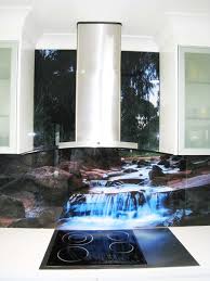 Printed Glass Splashback Contemporary