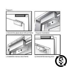 Glass Doors Ls 1200 Bracket For Em Lock