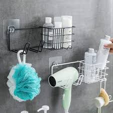 Bathroom Shelf Hair Dryer Holder