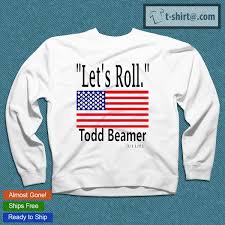 todd beamer american flag t shirt