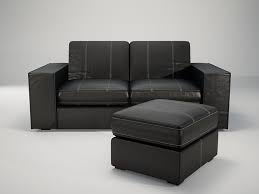 Kivik Style Sofa And Ottoman 3d Model