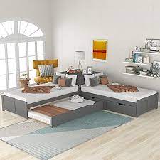 Merax Storage Daybed With Trundle Twin