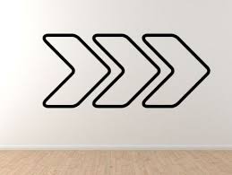 Direction Warning Icon Contour Cut