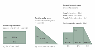 Paving Area Calculator How To Measure