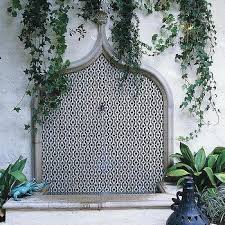 Garden Wall Water Fountain Design Ideas