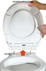 Toilet Seat Soft Close Quick Release