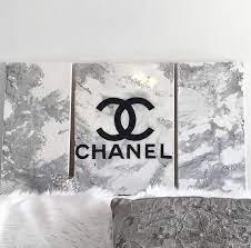 Chanel Painting 3 Piece Canvas Chanel