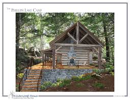 Phillips Lake Camp Small Cottage Plan