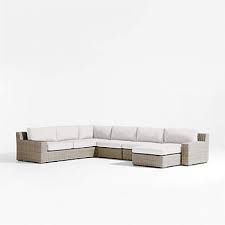 Right Arm Chaise Outdoor Sectional Sofa