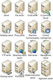 Visio Network Server Shape Icon